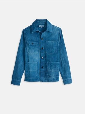 Alex Mill Natural Indigo Dye Britt Chore Coat